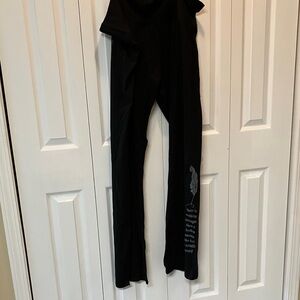 Beautiful Disaster Women's Black Wide Leg Pants